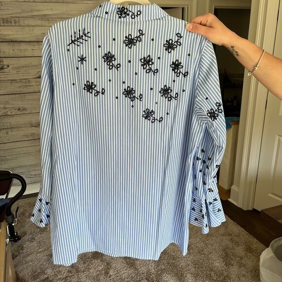 Lena Gabrielle Beaded Blouse - Picture 4 of 11